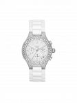 Часы наручные DKNY Chambers Large Ceramic Chronograph Watch with Glitz