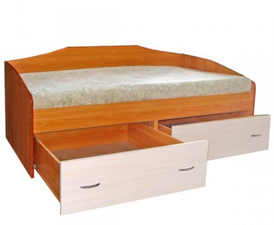 Кровать с ящиками для хранения Артикул: КР-001