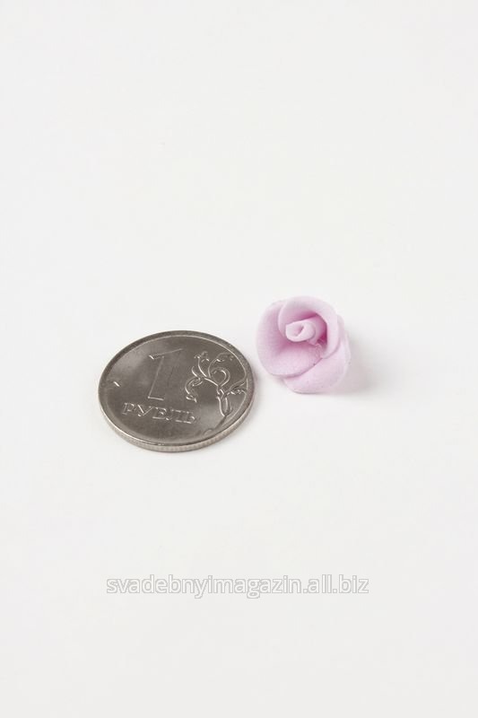 Роза из латекса №16 , нежно-розовый/d 15 мм, 1 шт. 72-FL16/60-47z
