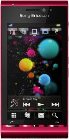 Телефон  Sony Ericsson U1i Satio Red