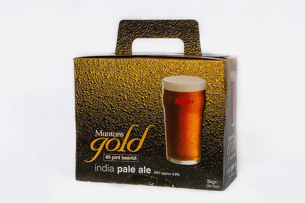 Пивная смесь Muntons GOLD - IPA India Pale Ale (3 кг)