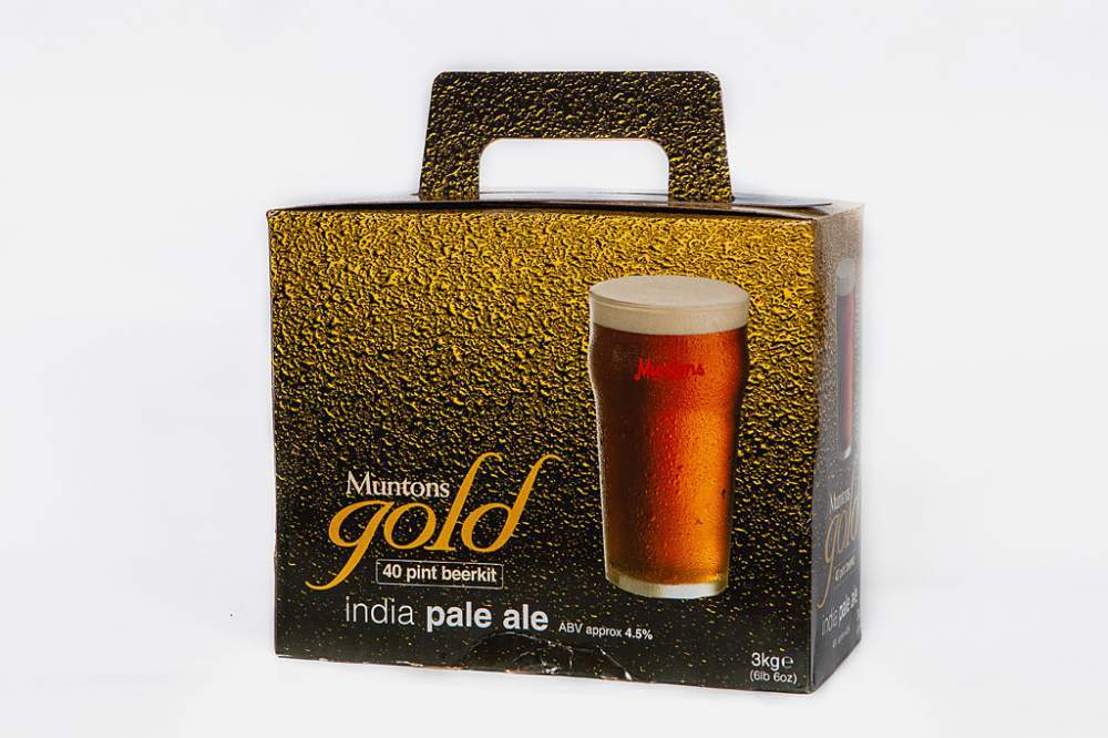 Пивная смесь Muntons GOLD - IPA India Pale Ale (3 кг)