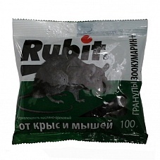Рубит ЗООКУМАРИН+ гранулы 100г (ореховый) (50)