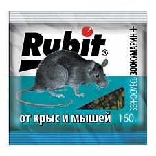 Рубит ЗООКУМАРИН+ зерновая смесь 160г (30)