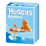 Детские Подгузники "Huggies Newborn" 3-6кг. 66шт.