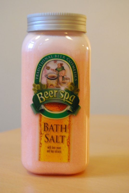 Термальная соль для ванны с экстрактами пивных дрожжей и хмеля Beer spa