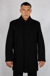 Пальто утепленное кашемир черный mpu-0004