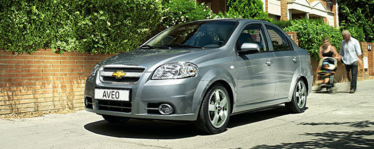 Автомобиль Chevrolet Aveo седан