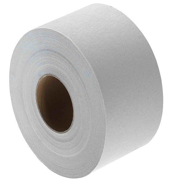 Туалетная бумага Оптима 1-слойная белосерая 200м