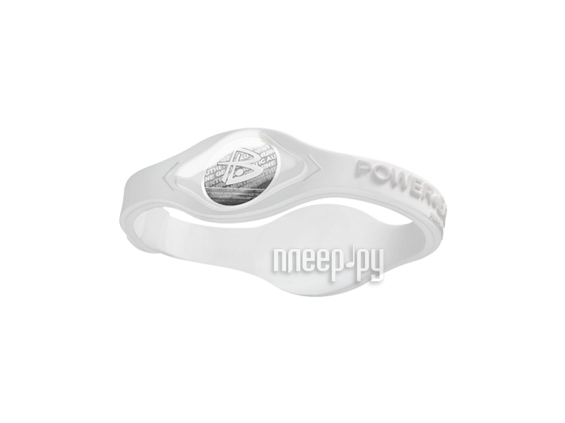 Браслет Power Balance XL White Hologram Grey/White