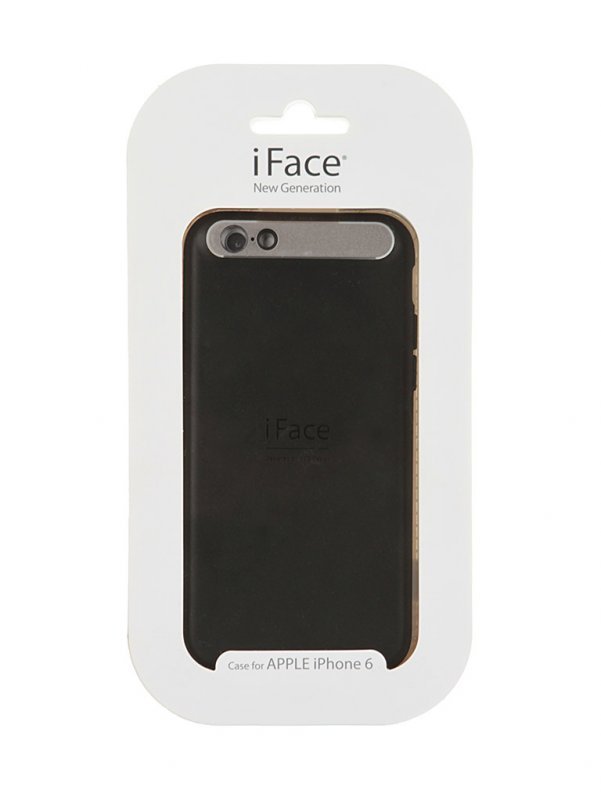 Чехол iFace New Generation BLACK для iPhone 6 Silver