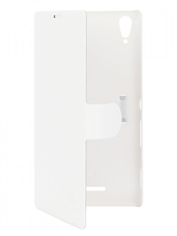 Чехол Sony Xperia T3 Nillkin Fresh Leather Case White