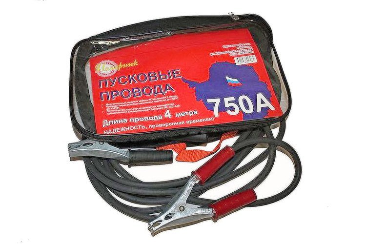 Пусковые провода Полярник 750А 4.0м 231-104