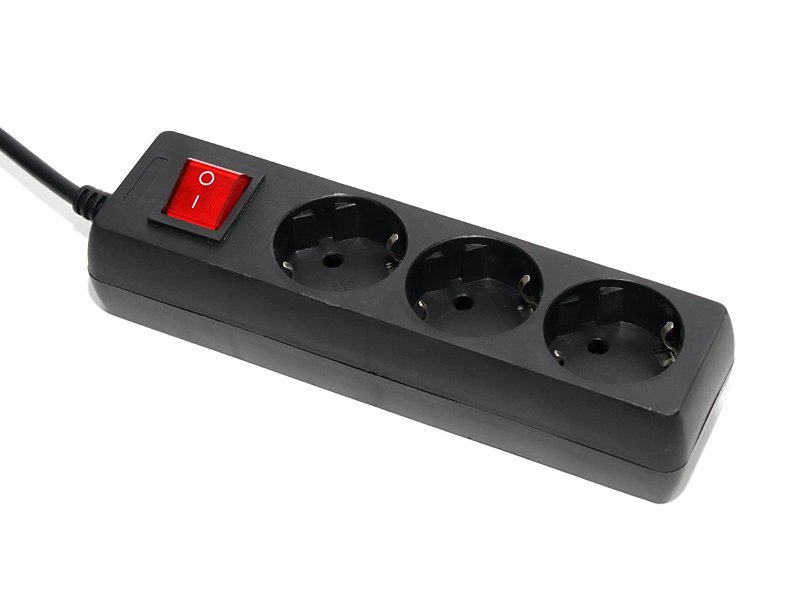 Сетевой фильтр 5bites SP3-B-30E 3 Sockets 3m Black