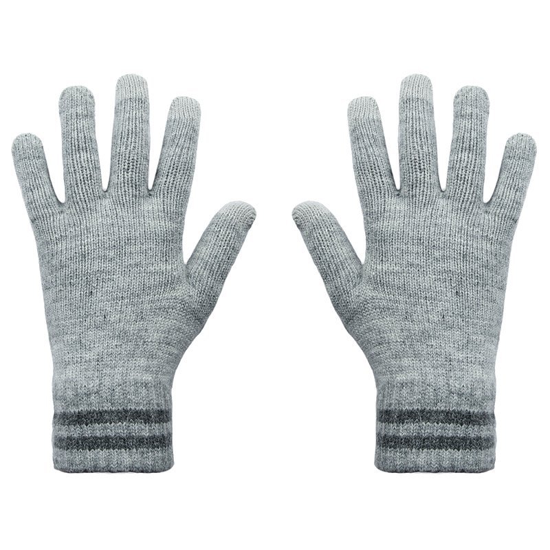 Теплые перчатки для сенсорных дисплеев Hi-Fun Hi-Glove Classic Man Light Grey
