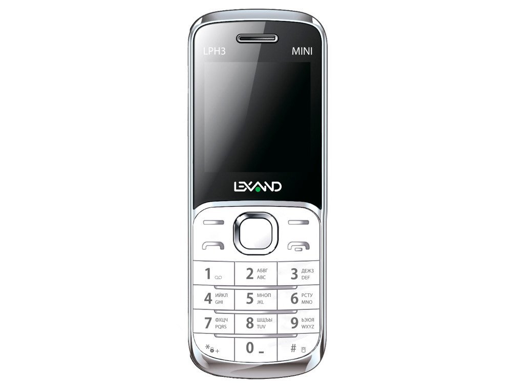 Сотовый телефон Lexand Mini LPH-3 White