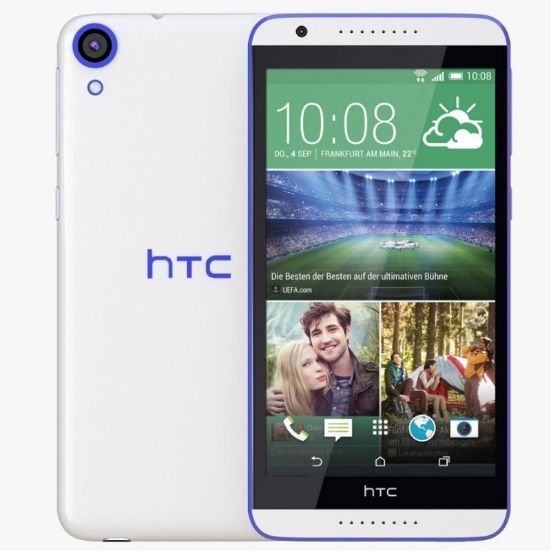 Сотовый телефон HTC Desire 820 White-Blue