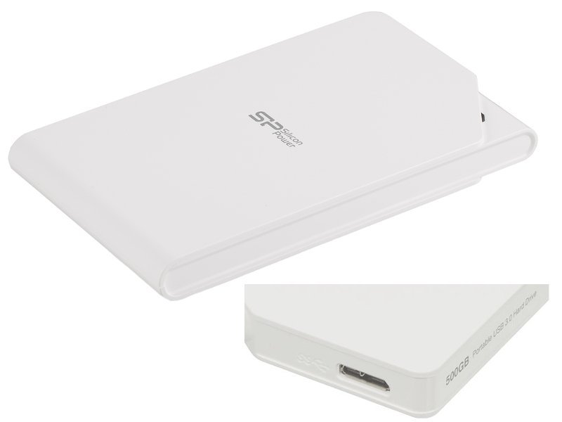 Жесткий диск Silicon Power Stream S03 2Tb White SP020TBPHDS03S3W