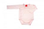 Боди Merri Merini 0-3 месяцев Pink Strip MM-03G