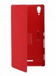 Чехол Sony Xperia T3 Nillkin Fresh Leather Case Red