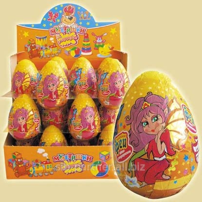 Шоколадное яйцо Маленькие феи, 6*24 20гр