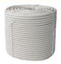 Шнур плетеный фаловый или спирального плетения из синтетических нитей диаметр - 8мм