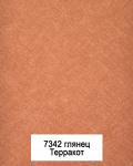 Кухонный пластиковый фасад 7342 терракот