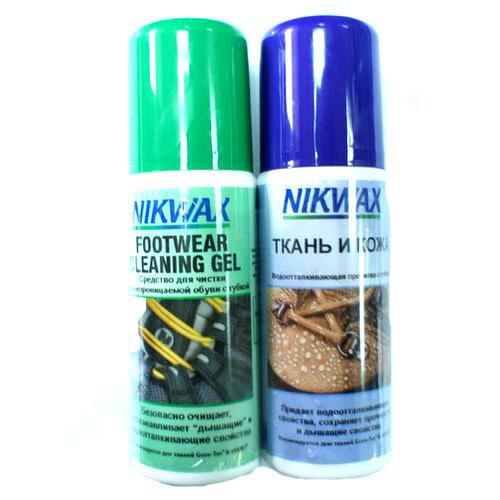 Набор для чистки NikWax TWIN FABRIC & LEATHER