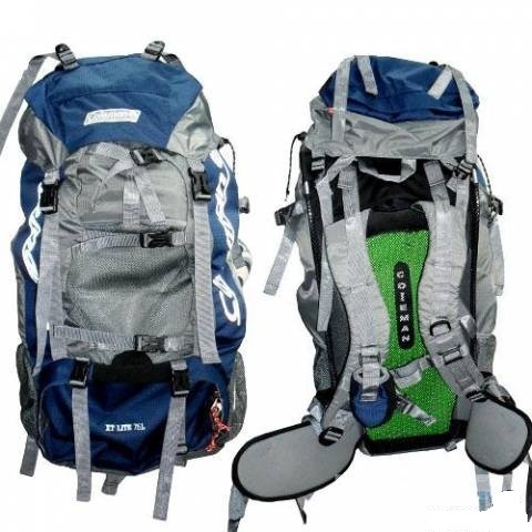 Оптимальный рюкзак для туристических походов, оснащен анатомической спиной и мягким набедренным поясом.