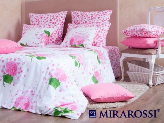 Комплект постельного белья 1,5 перкаль 50x70 virginia pink 3007/2