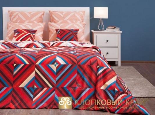 Комплект постельного белья 2.0 бязь брайтон рэд/1 нав.50x70 20б-2 хк