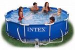 Каркасный бассейн Intex 366 х 99 см с фильтр-насосом и лестницей 28218