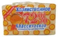 Мыло хозяйственное 150г 72% в упаковке