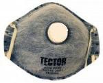 Респиратор Tector Р-2  угольный с клапаном