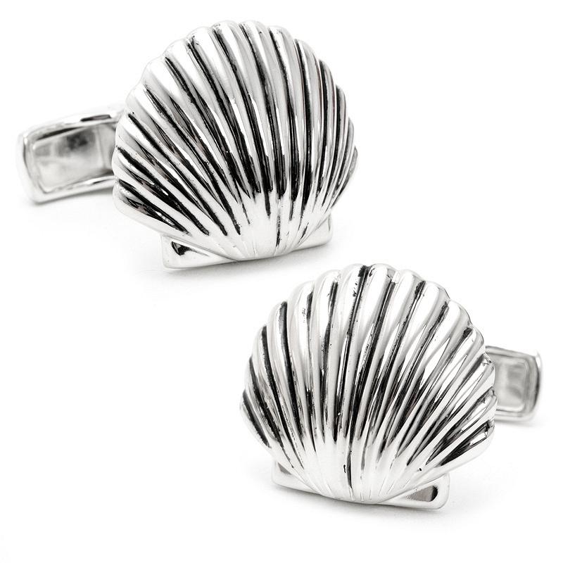 Запонка cufflinks_13 ракушка