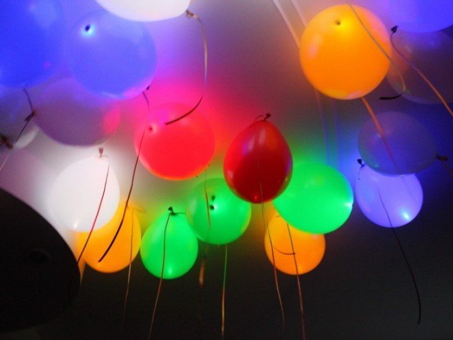 Светодиодные надувные шары