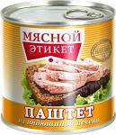 Паштет из индюшиной печени ТУ 9216-008-51805188 Мясной этикет
