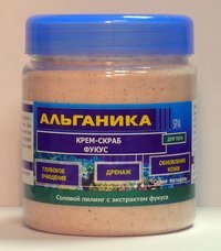 Солевой крем-скраб для тела Фукус Солевой крем-скраб для тела Фукус
