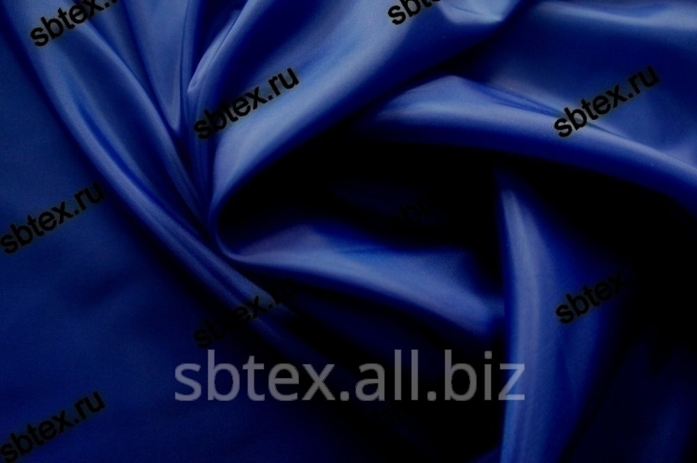 Подкладочная однотонная таффета Цвет Тёмно-синий
