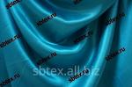 Креп-атлас однотонный Цвет Морская волна