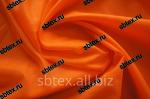 Подкладочная однотонная таффета Цвет Ярко-оранжевый