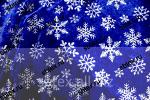 Бархат-обсыпка снежинки Цвет Синий