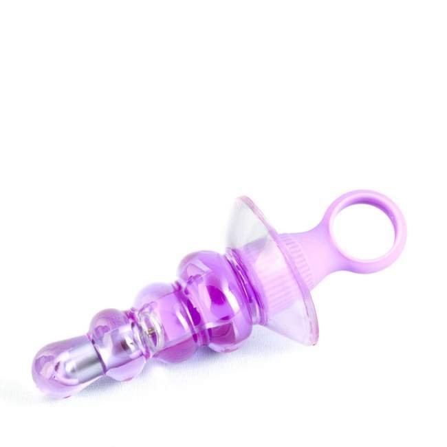 Анальный вибратор My Bum Lollipop, фиолетовый, 8,5 см