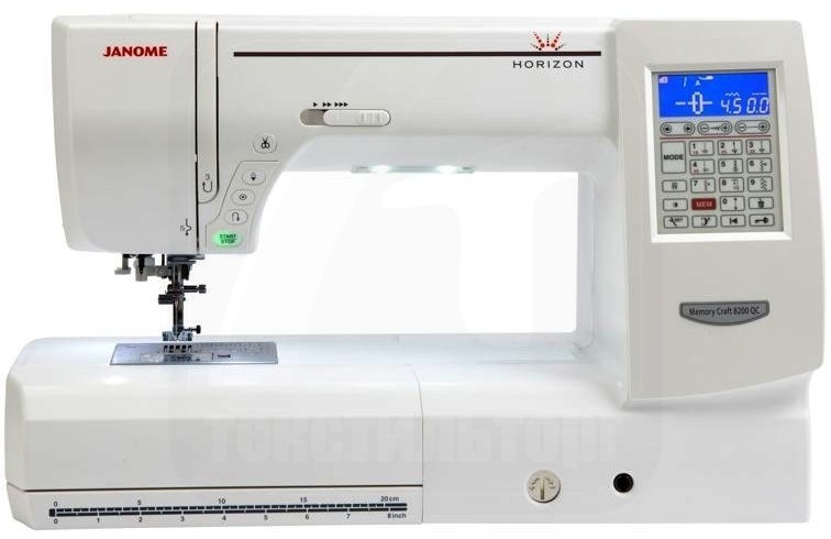 Швейная машина Janome Memory Craft 8200 QC Horizon