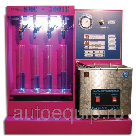 SMC - 3001Е+ NEW - Стенд для УЗ очистки и диагностики инжекторов