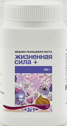Медово-пыльцевая паста Жизненная сила плюс Медово-пыльцевая паста Жизненная сила плюс