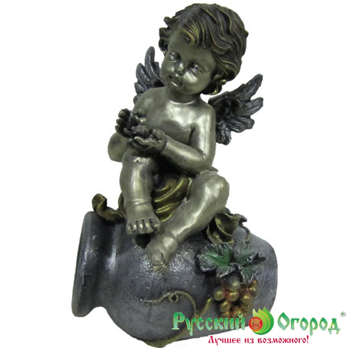 Фигура садовая Ангел на Амфоре (бронзовый)