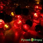 Гирлянда Витые шарики и шишки