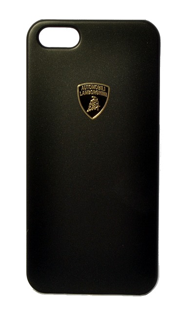 Крышка Lamborghini Diablo для iPhone 5 черная