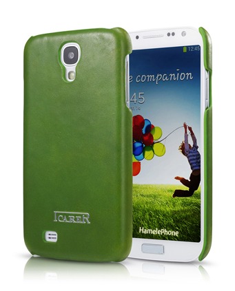 Крышка Icarer Back Cover для Samsung i9500 Galaxy S 4, зеленая